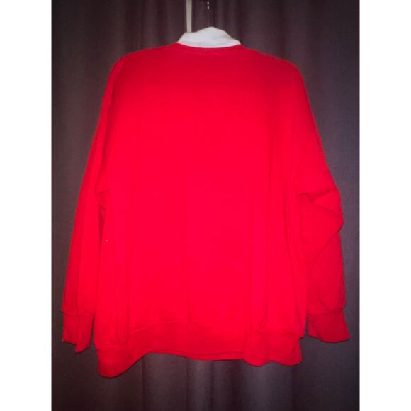 Ugly Christmas Sweater Xmas Sweatshirt Crewneck Size Large Vintage - Picture 3 of 3